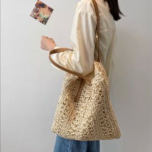 Straw Woven Shoulder Bag